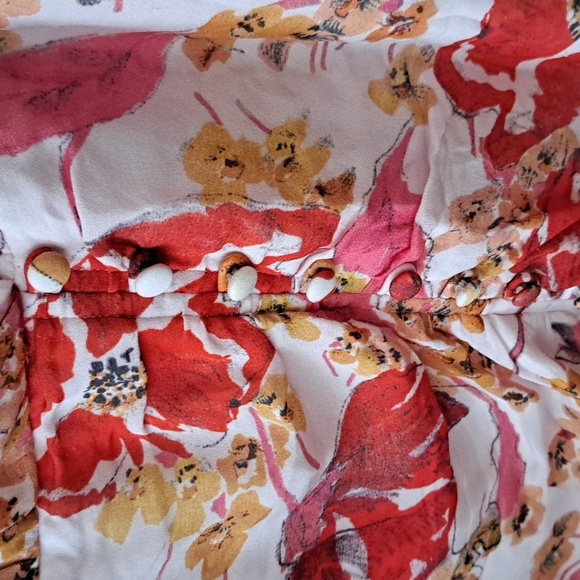 # 63 NWOT Parker SILK Floral Pink Dress STUNNING - Picture 5 of 5